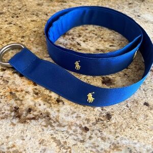 RALPH LAUREN POLO BELT Fabric NEW NO TAGS NEVER WORN